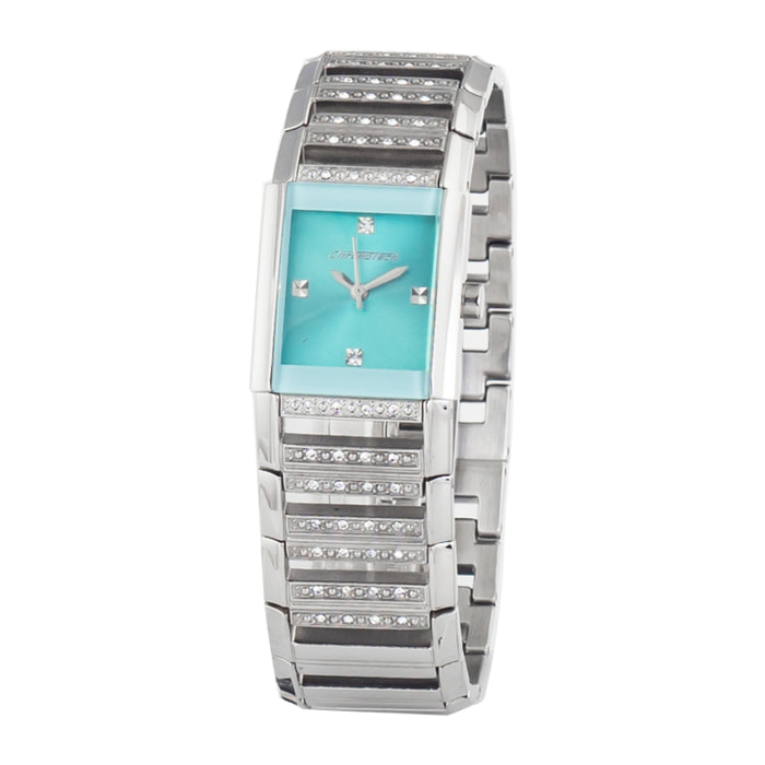 Reloj Chronotech CT7145LS-08M Mujer Analogico Cuarzo con Correa de Acero