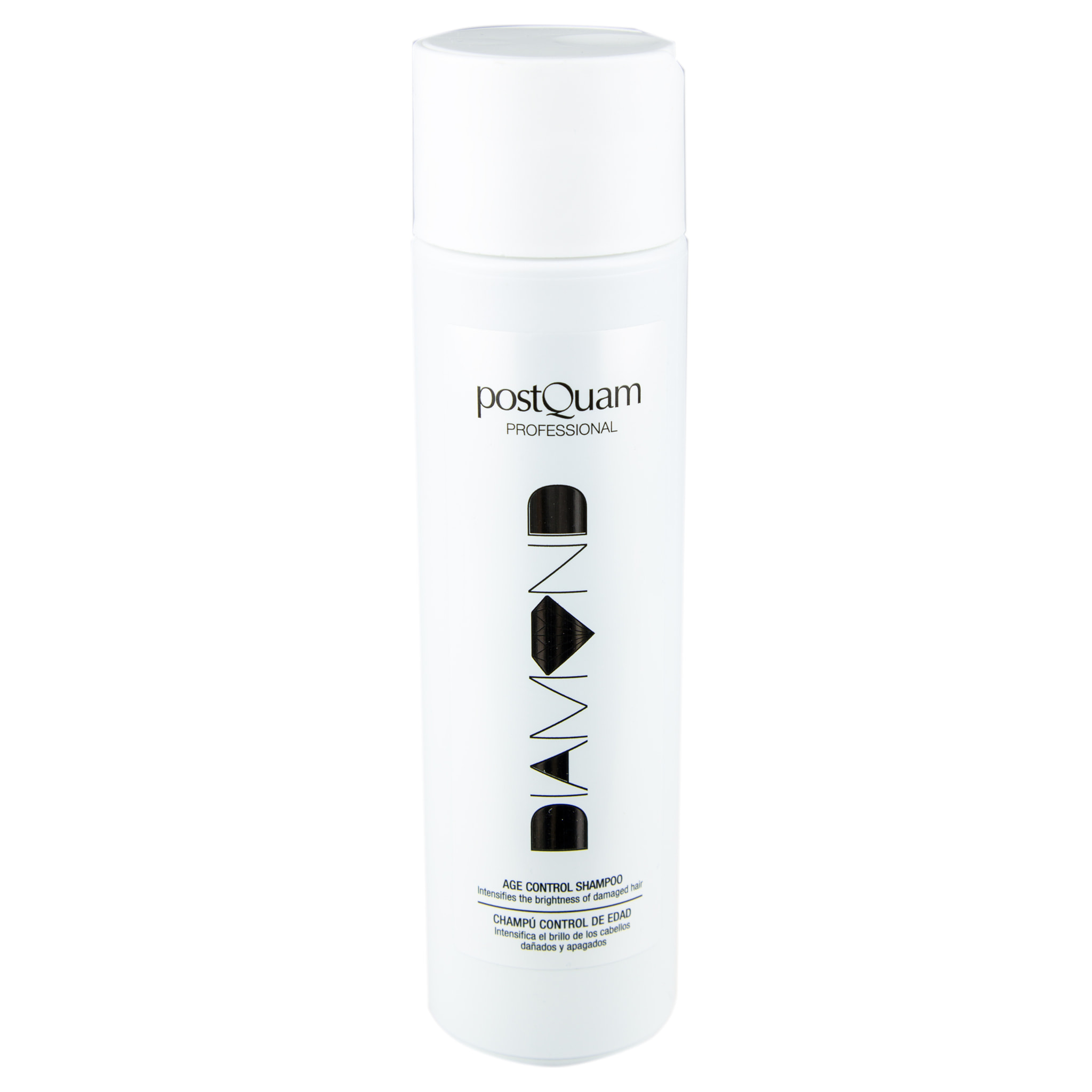 Shampoing diamond anti-vieillissement capillaire pour cheveux ternes, secs et abimés250 ml.