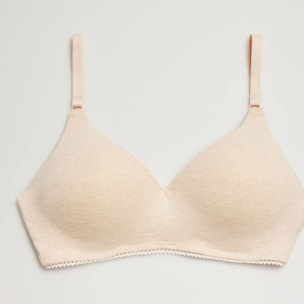 Soutien-gorge push-up sans armatures