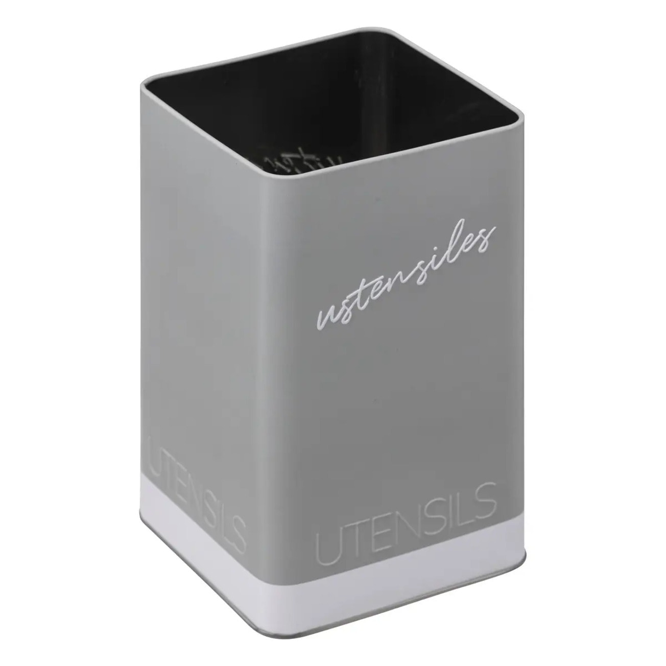 Pot à ustensiles gris "Color Edition"