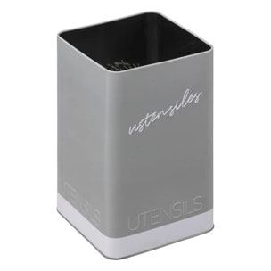 Pot à ustensiles gris "Color Edition"