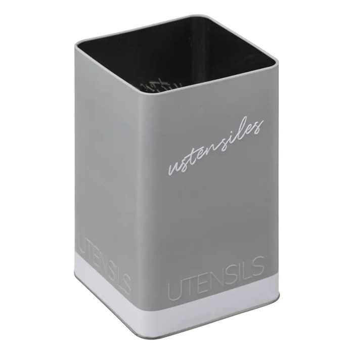 Pot à ustensiles gris "Color Edition"