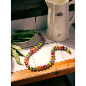 Collana Maxi Frida Acciao Placcato Oro