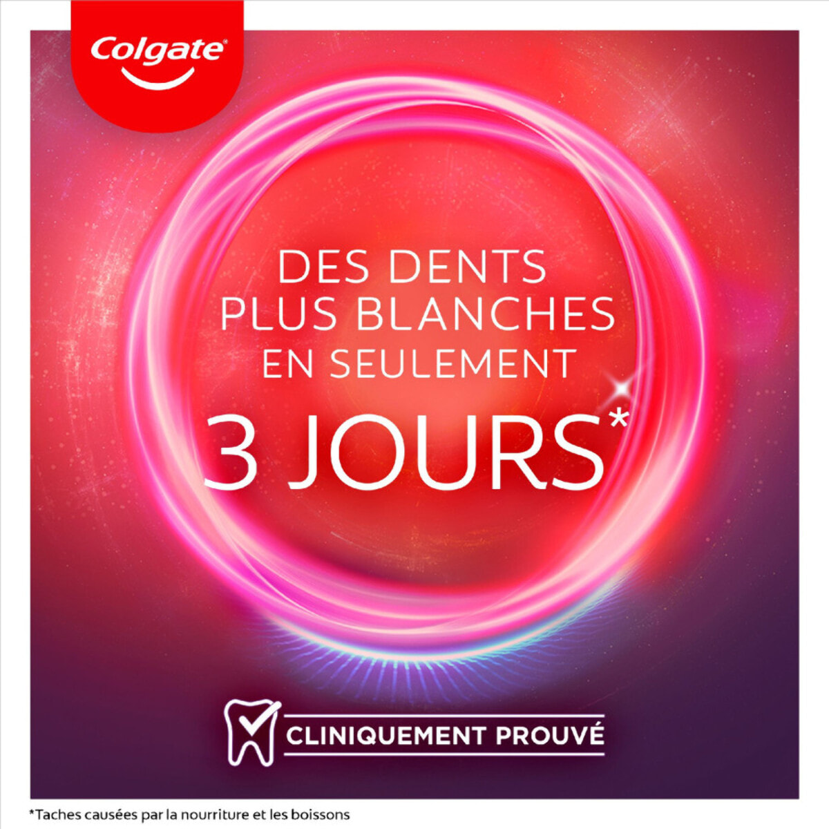 Pack de 2 - Dentifrice Colgate Max White ultra Nettoyage en profondeur