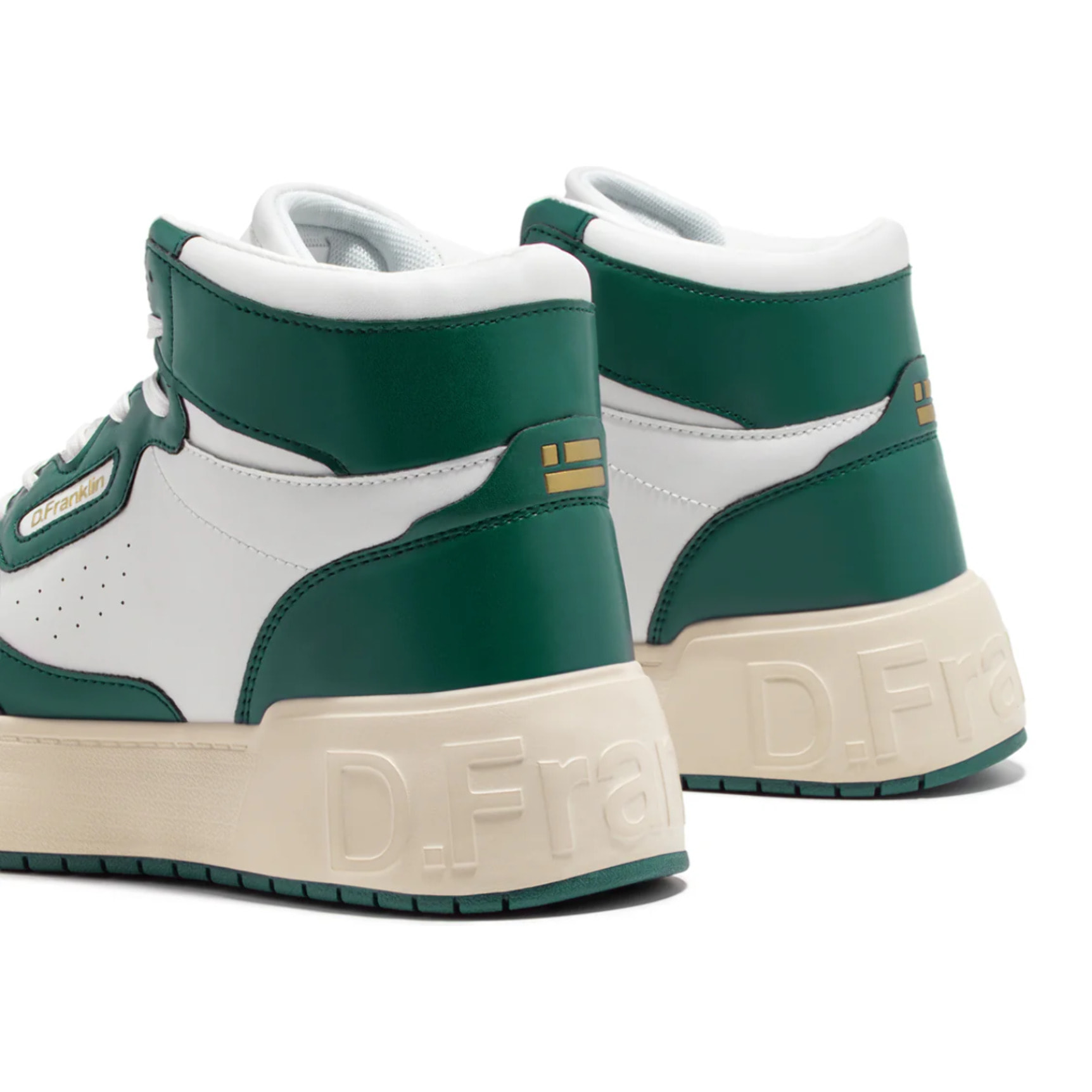 Zapatillas Altas Abotinadas Unisex High Court Basic Green / Green D.Franklin