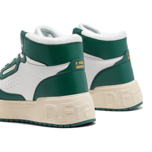 Zapatillas Altas Abotinadas Unisex High Court Basic Green / Green D.Franklin