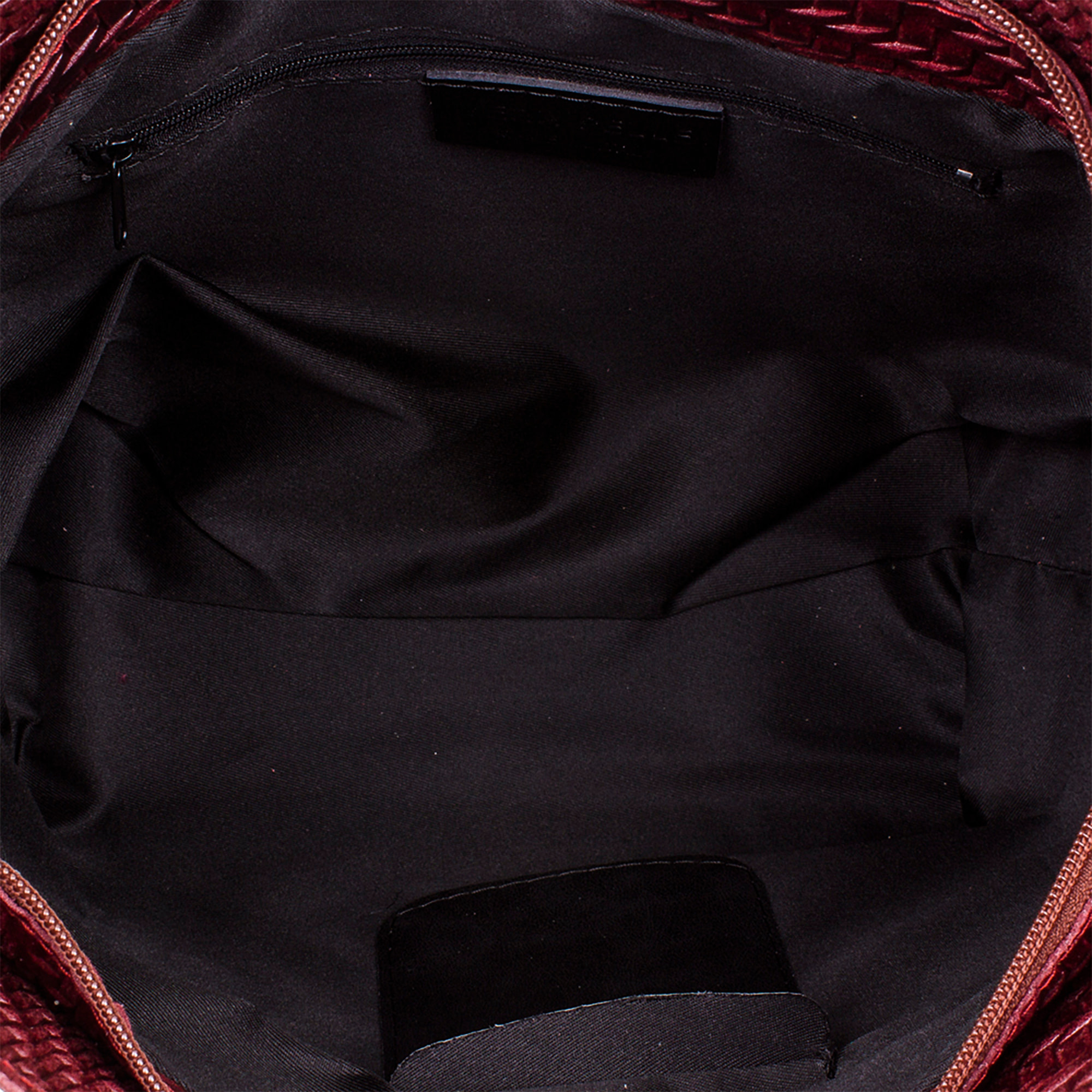 Filippa Borsa tote Donna.Pelle autentica Camoscio Incisa Intrecciata