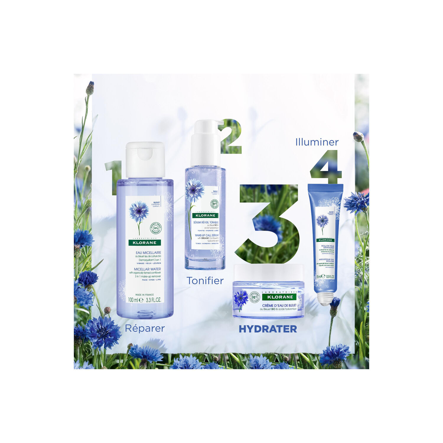 Crème d’Eau au Bleuet BIO - Crème d'Eau de Bleuet Bio 30 ml