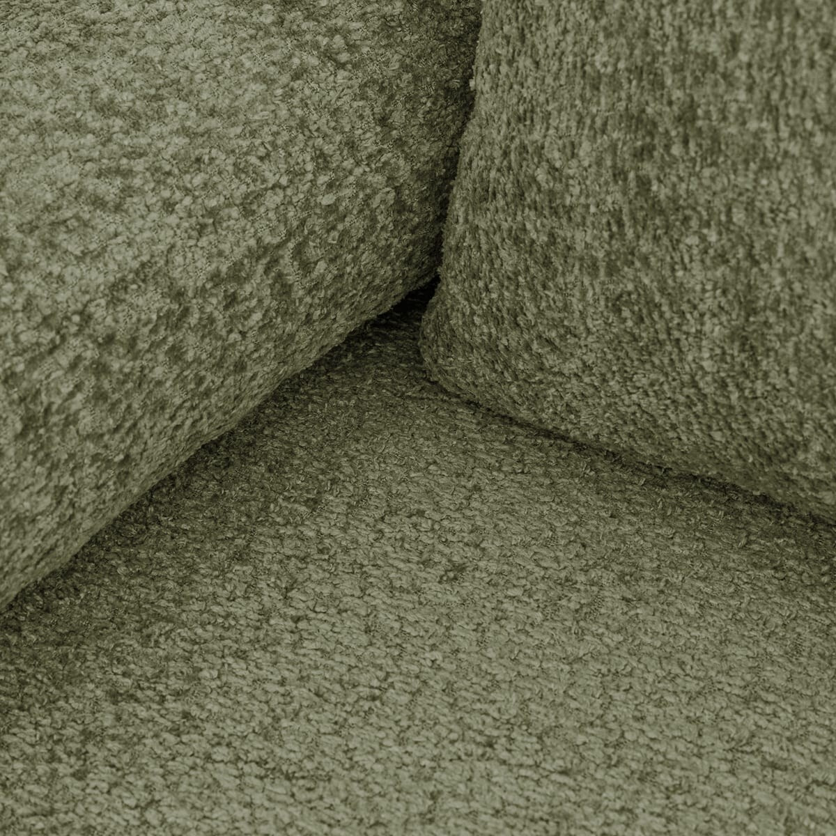 Canapé convertible 3 places en tissu bouclé - LARIA