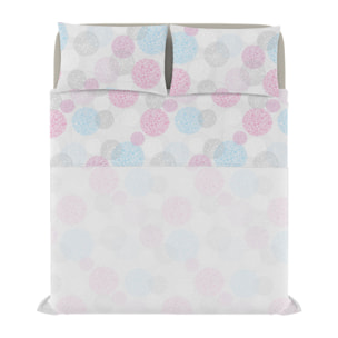 COMPLETO LETTO FANTASY, 100% Microfibra - MOLECOLE
