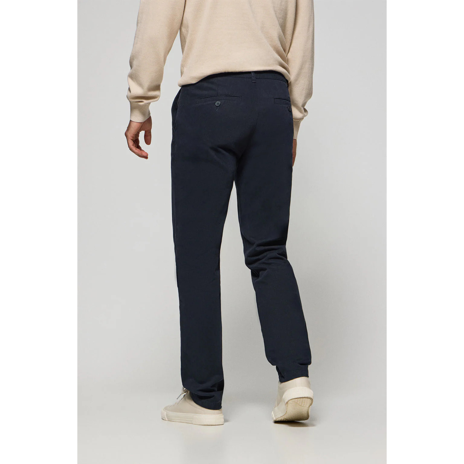 Pantalón chino Vanya azul marino con bordado Polo Club