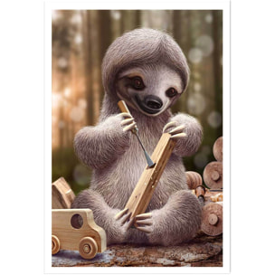 Affiche enfant spareth le fabricant de jouets  Affiche seule