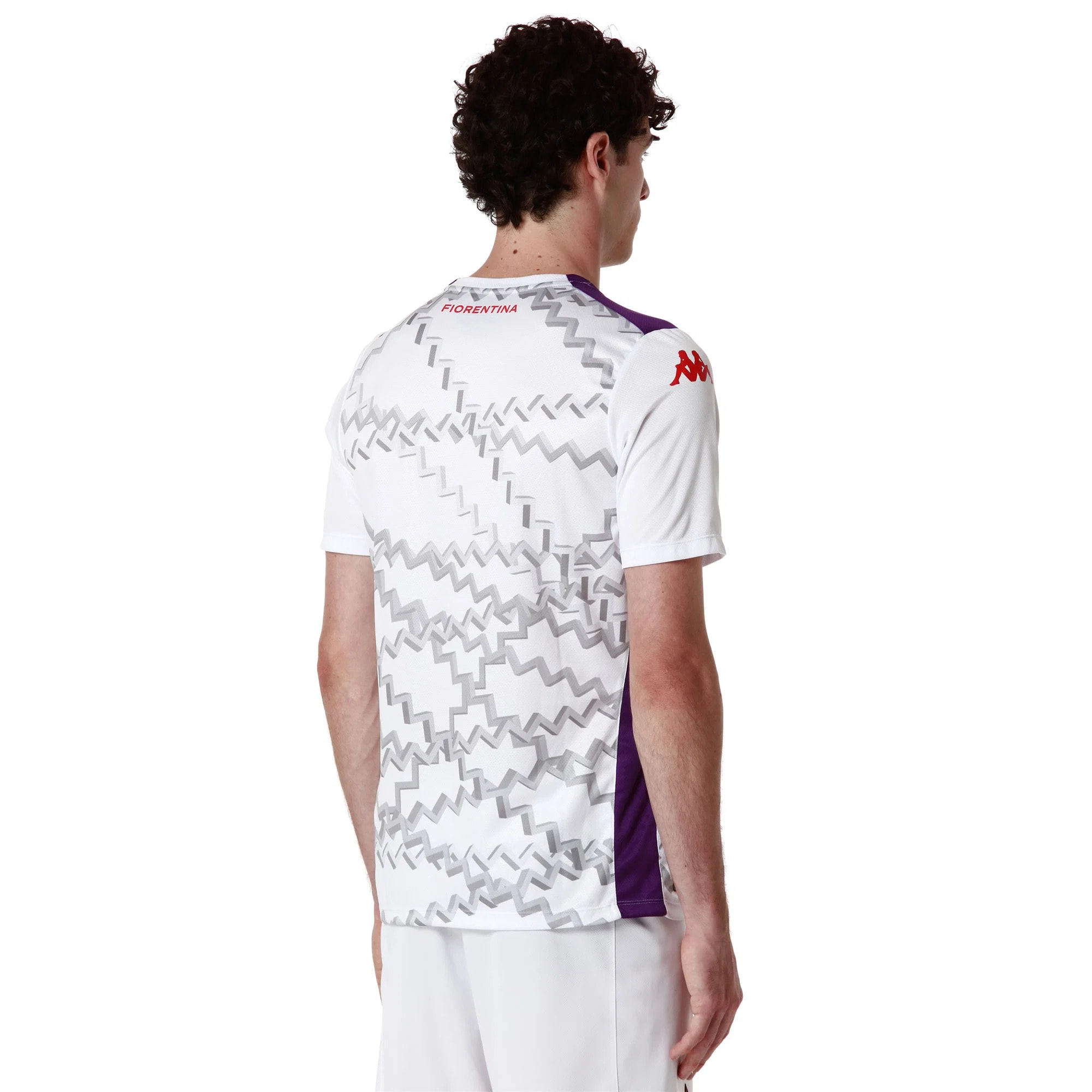 Kappa - Maglie gioco Uomo Bianco - Aboupre Pro 8 Fiorentina