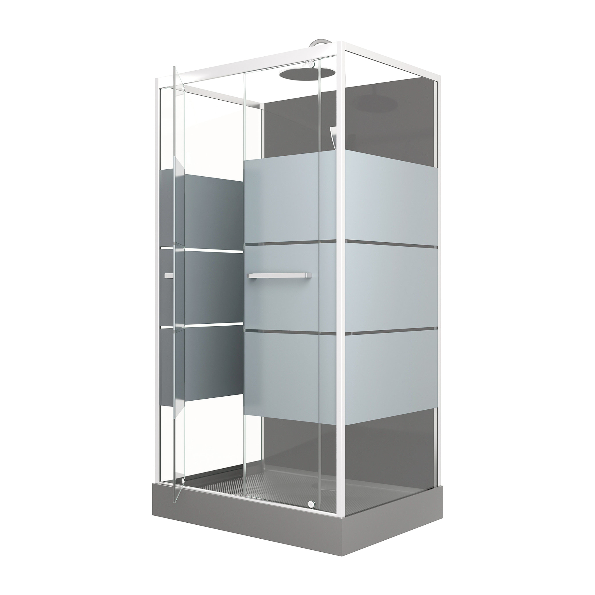 Cabine de douche rectangle 110x80x225cm - SCRATCHY 110