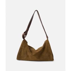 Bolso de hombro BIBA Beaver de piel