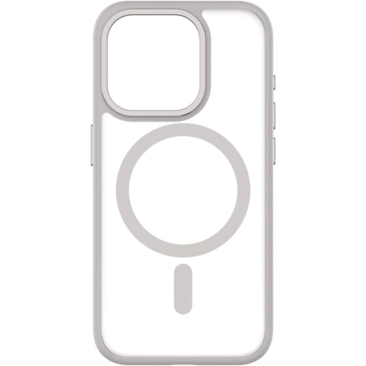 Coque bumper QDOS Iphone 15 Pro MagSafe Hybrid SNAP Blanc