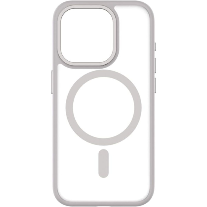 Coque bumper QDOS Iphone 15 Pro MagSafe Hybrid SNAP Blanc