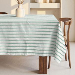 Nappe anti-taches 100 % coton Almanzor Turquesa