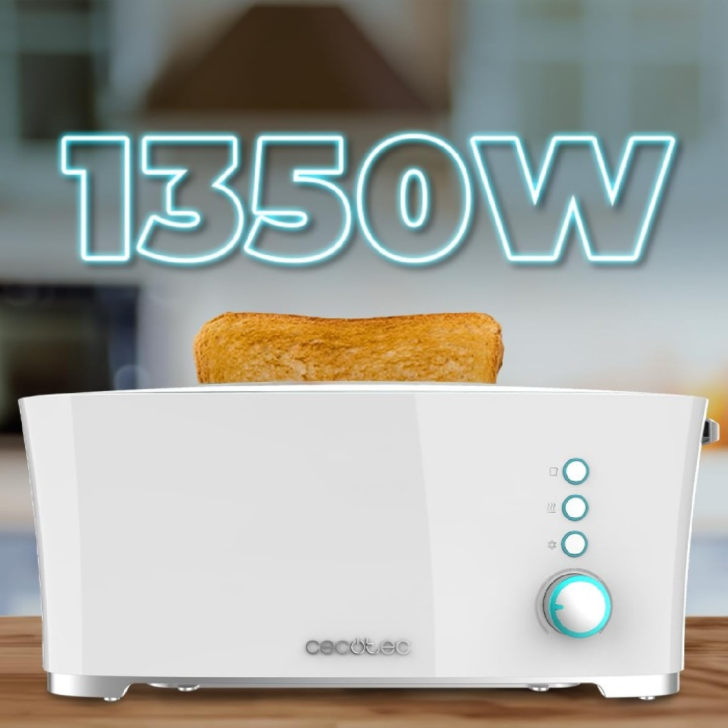 Cecotec Tostador vertical Toast&Taste Extra Double W
