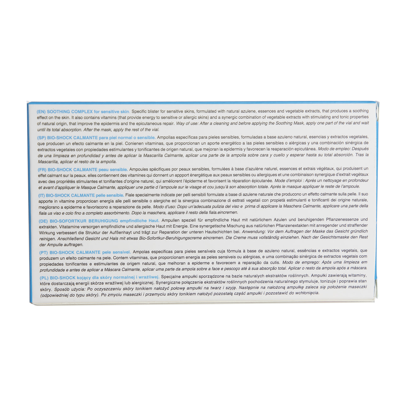 Bio-shock calmant 12 ampoules x 3 ml.