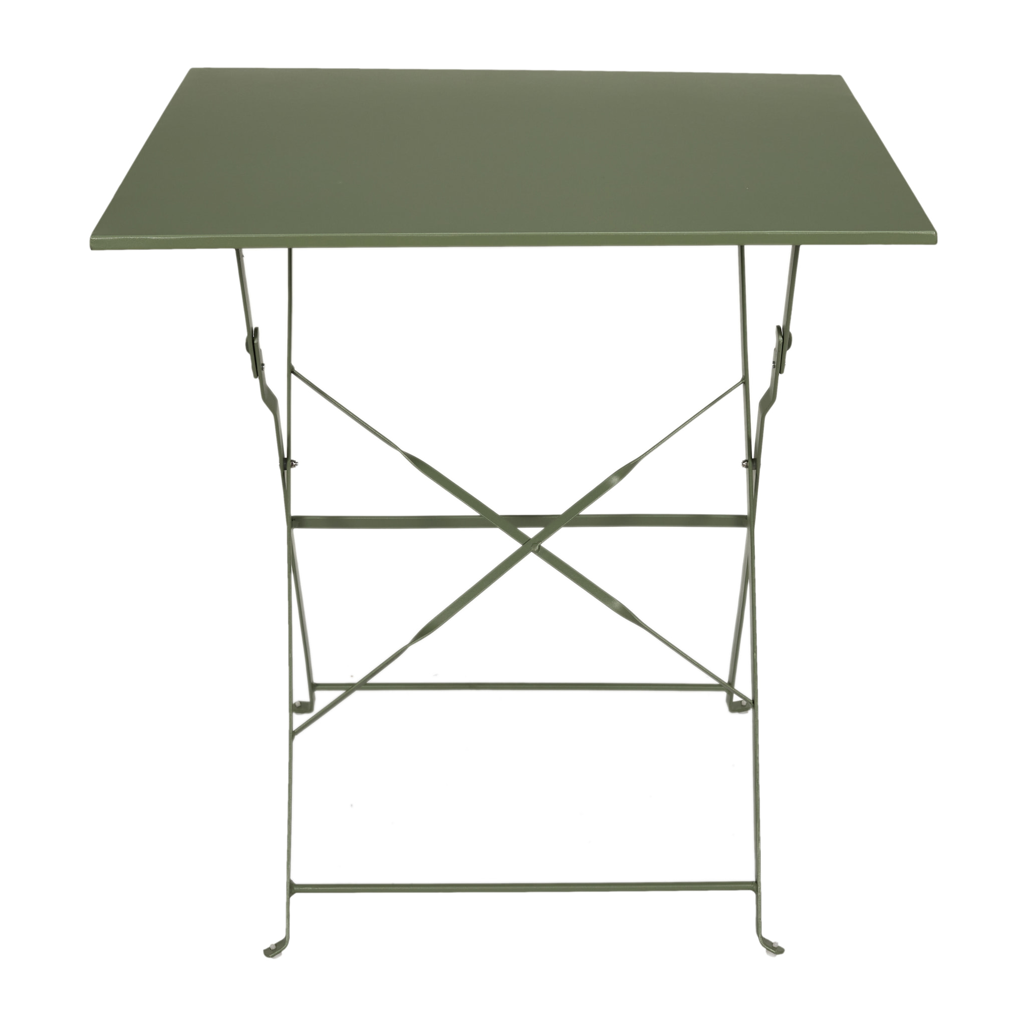 TABLE REPAS PLIANTE PALERME KAKI 70X70X71CM