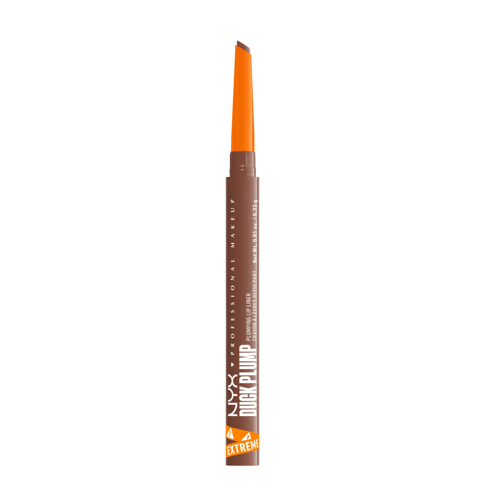 NYX Professional Makeup Duck Plump Plumping Lip Liner, crayon à lèvres, jusqu'à 10h de tenue, fini mat, Beige Boost