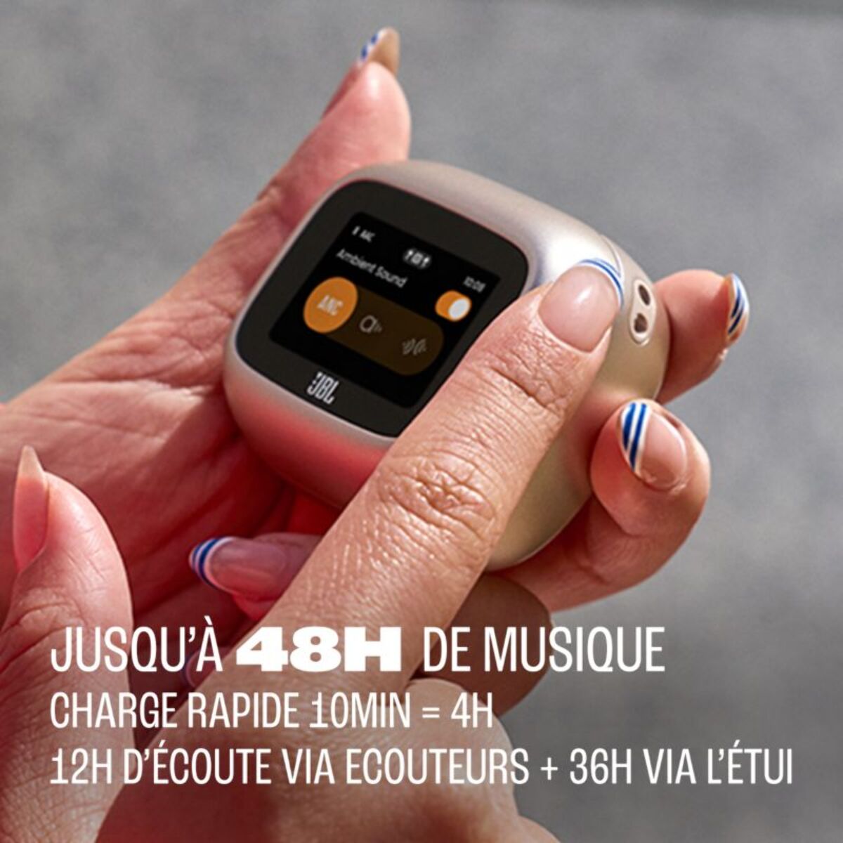 Ecouteurs JBL Live Beam 4 Champagne