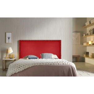 Cabecero Lirio Polipiel Rojo 115
