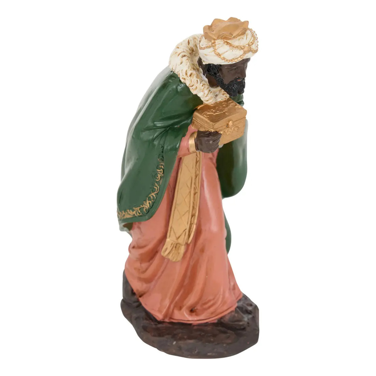 Lot de 3 santons Maagi en résine H. 20 cm