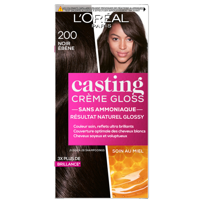 L'Oréal Paris Casting Crème Gloss Coloration 200 Noir ébène