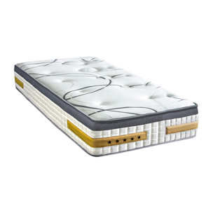 Ensemble Matelas Copenhague avec sommier en bois