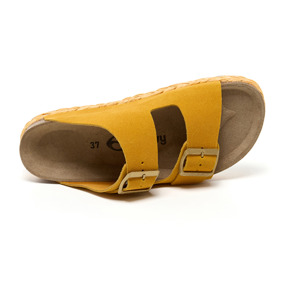 SANDALO CON ZEPPA BILLOWY GIALLO