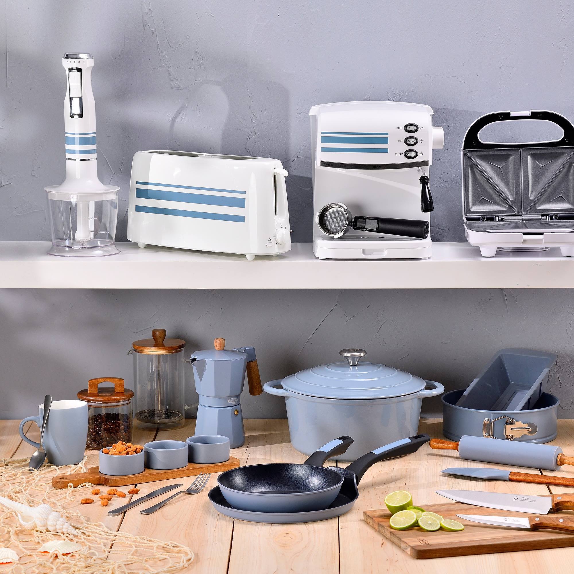 Set de 16 cubiertos san ignacio en acero inoxidable