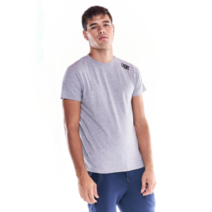 Camiseta de hombre Work Leisure con logo en el hombro