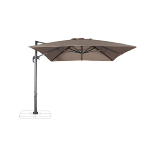 Parasol déporté rectangulaire 3x4m WIMEREUX