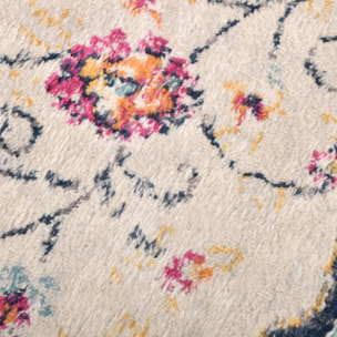 Tapis Lavu motif médaillon traditionnel oriental