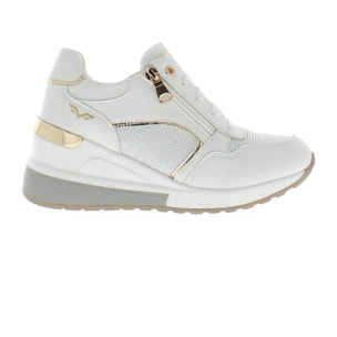 Armata di Mare Scarpe Donna Sneakers Casual con Zip Laterale AMD SS41H18 White