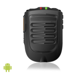 DAM Bluetooth Walkie Talkie BM001 compatibile con Android. Bluetooth 4.2+EDR. Tasto SOS. 9x3x6,5 cm. Colore nero