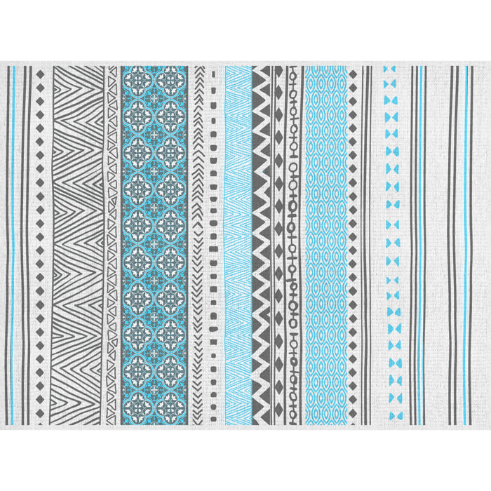 Alfombras vinílicas de Ceramiko - Sofía gris y azul