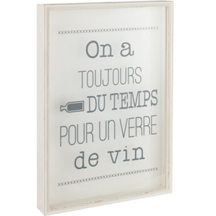 J-Line cadre Bouchons Anglais - bois - beige - large