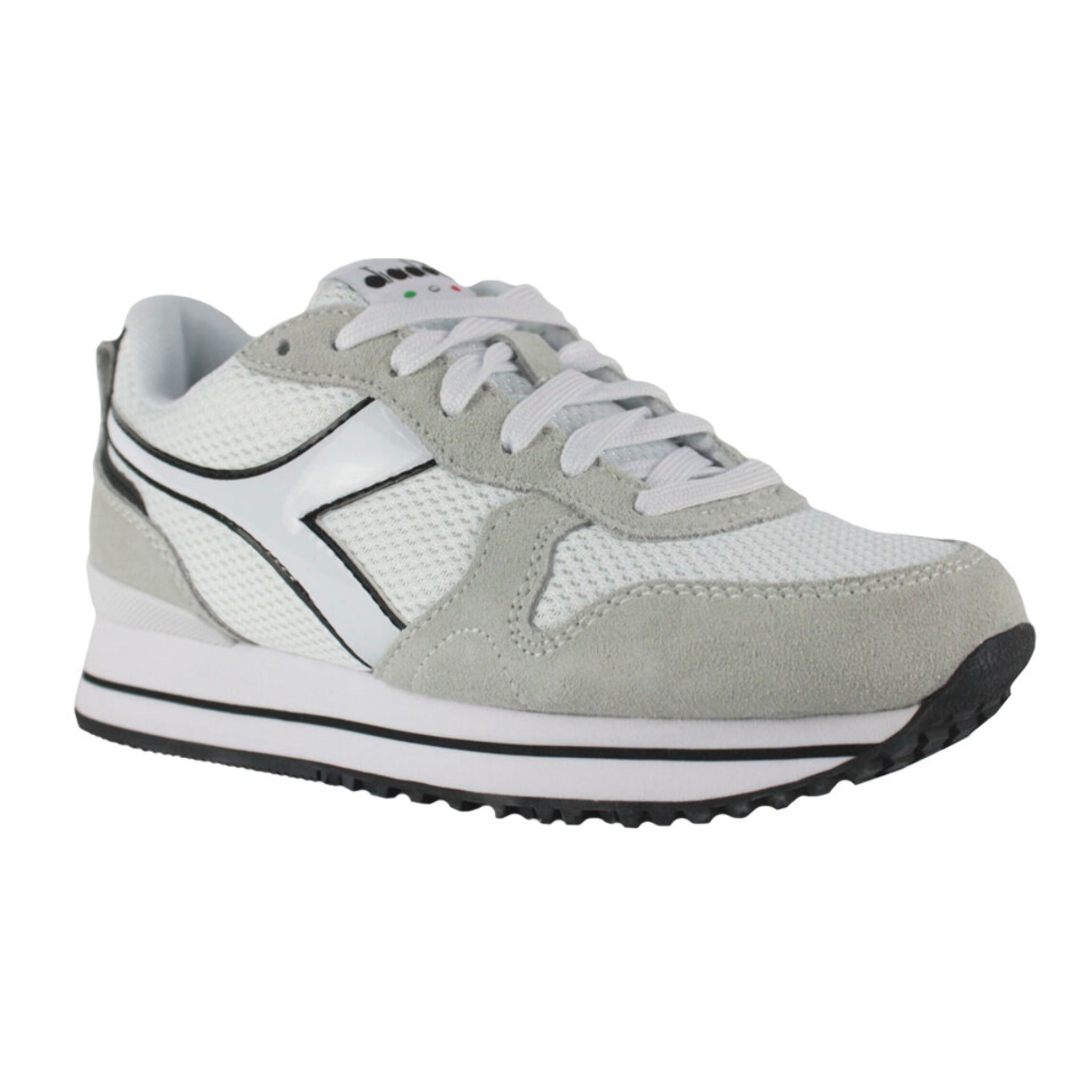 Zapatillas Sneaker para Mujer - DIADORA Olympia platform wn 101.176996 01 C1880 White/White/Black