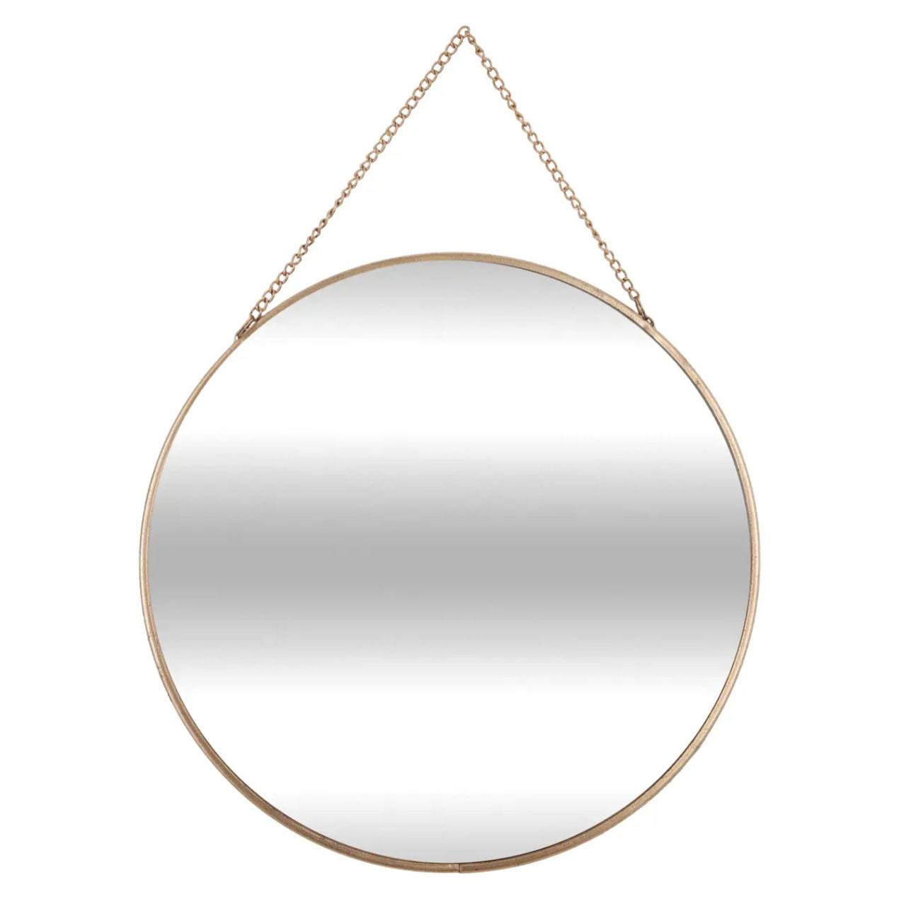 Set de 3 miroirs ronds doré D20/24/D29cm
