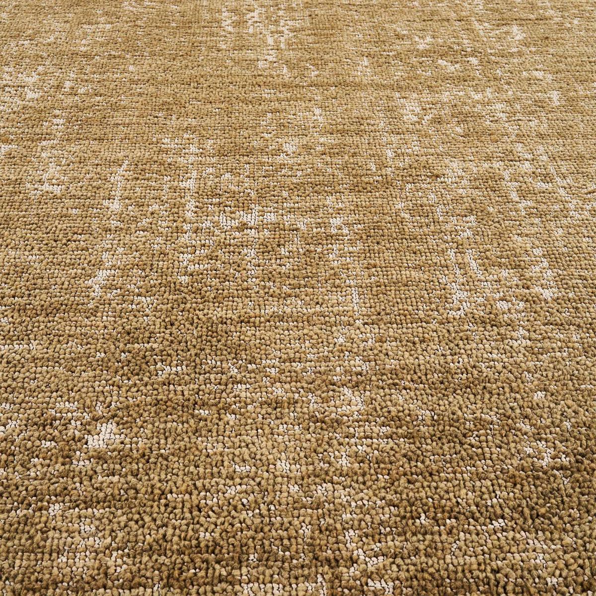 Tapis kilim faux uni, tissage authentique, design épuré, DOUCA