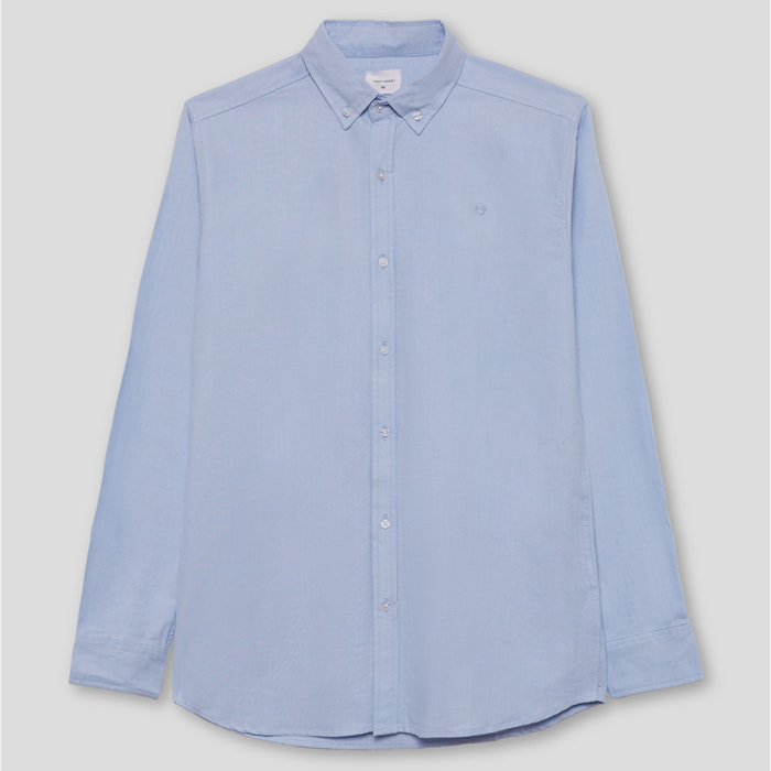 Camisa Oxford para niño de 2 a 16 años, disponible en varios colores | Color: Azul oxford | Composición: 100% Algodón | Talla: 2 años | Street Monkey