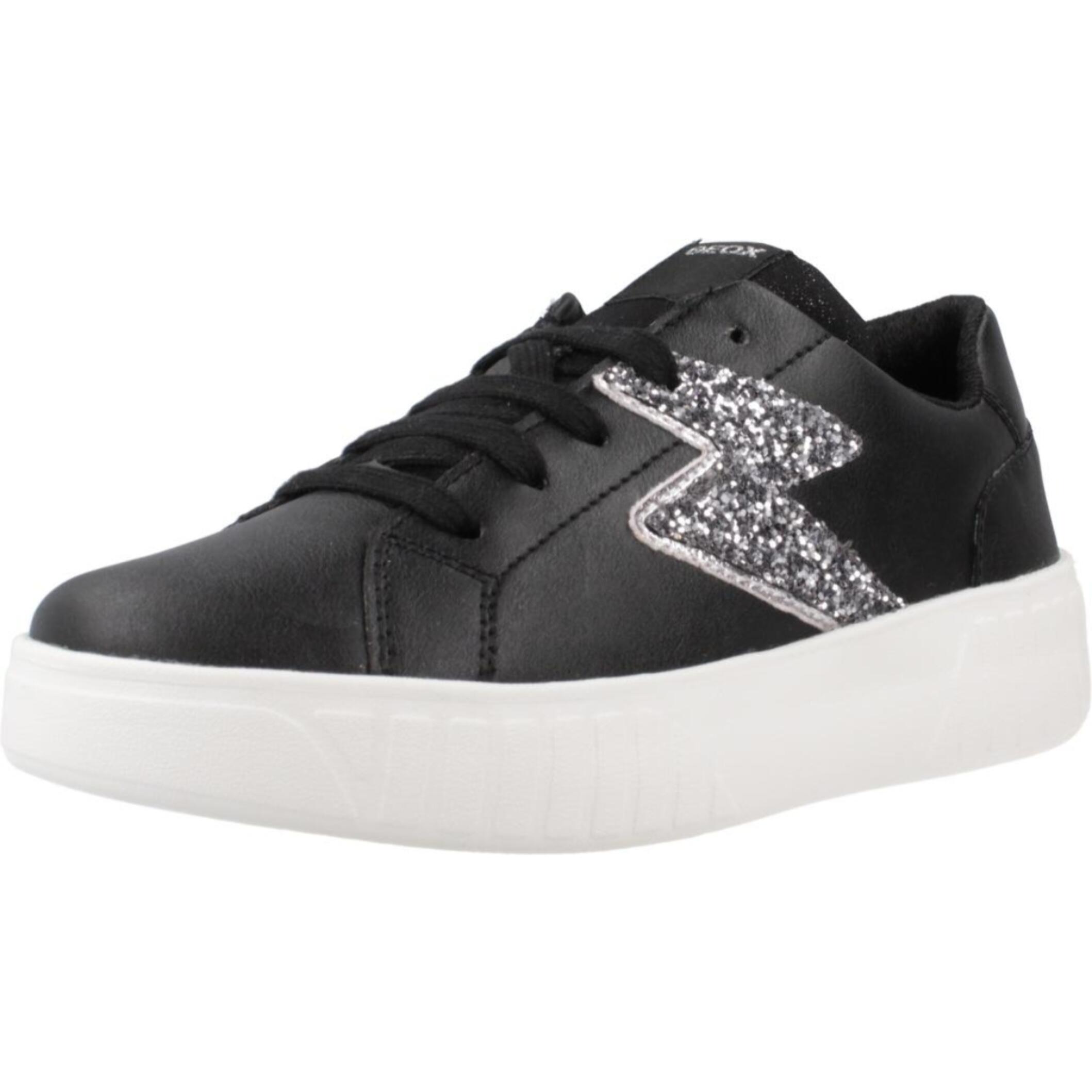 Zapatillas Niña de la marca GEOX  modelo J MIKIROSHI GIRL NEGRO