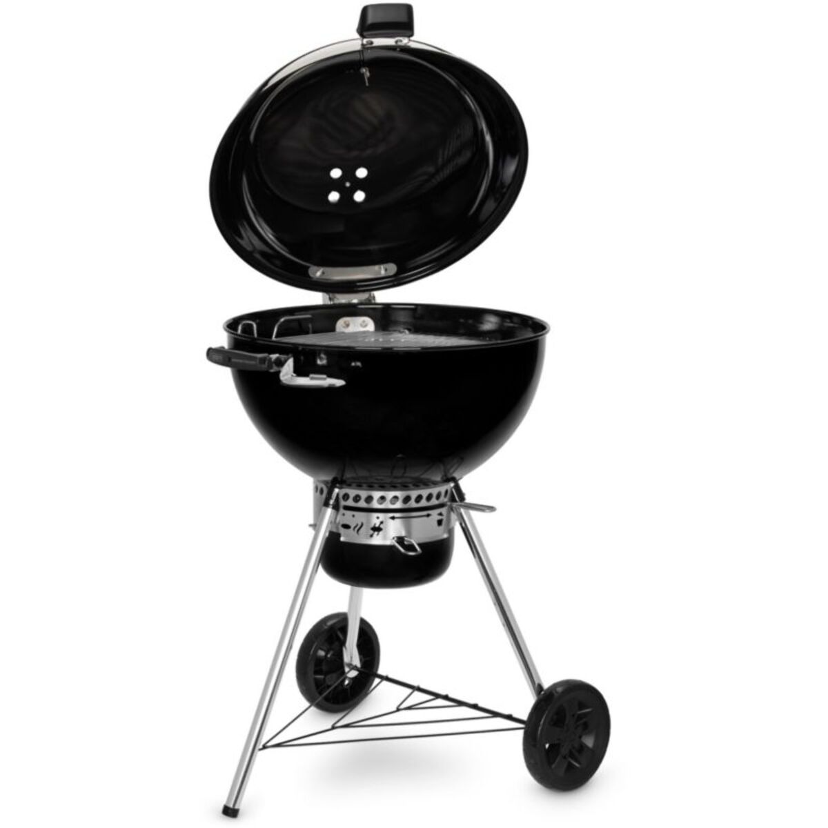 Barbecue charbon WEBER master-touch GBS premium E-5775 black sur pied 57 cm
