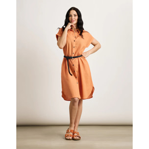 Vestido Midi Mandarina - Bayo