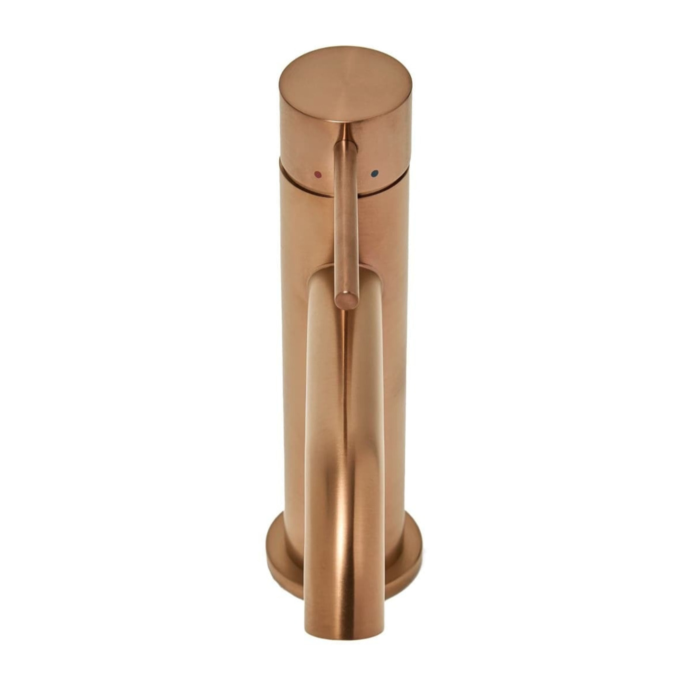 Aurum mitigeur de lavabo 16,5 cm, à levier, sans vidage, or rose brossé SATBAUR271BRG avec une garantie de 5 ans