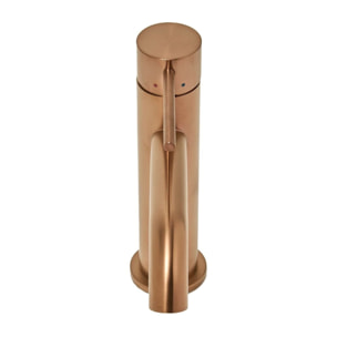 Aurum mitigeur de lavabo 16,5 cm, à levier, sans vidage, or rose brossé SATBAUR271BRG avec une garantie de 5 ans