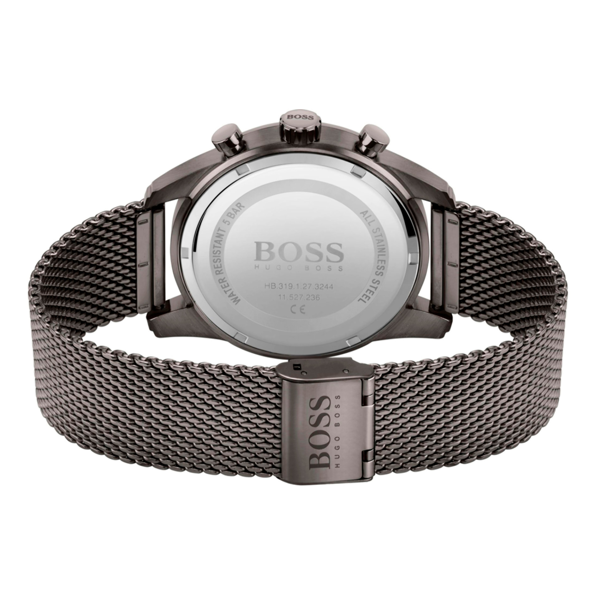 Reloj Boss 1513837 Hombre Analogico Cuarzo con Correa de Acero inoxidable